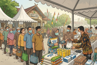 Catat Tempatnya! Ini 5 Lokasi Operasi Pasar Murah Pemprov Riau Minggu Ini