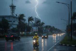 BMKG Terbitkan Peringatan Dini: Waspada Hujan Lebat dan Angin Kencang di Riau Malam Ini