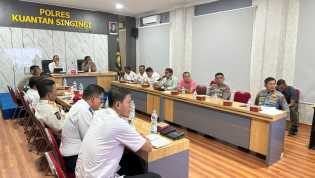 Polres dan Pemda Kuansing Matangkan Pengamanan MTQ XLIV Riau tahun 2026