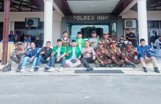 Gp Ansor Dan Banser Inhil Siap Bersinergi Jaga Persatuan dan Kondusifitas Daerah