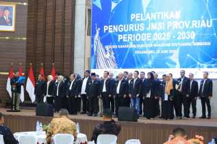Pengda JMSI Riau 2025–2030 Resmi Dilantik, Siap Perkuat Profesionalisme Media Siber