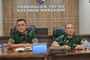 Lanud Rsn Paparkan Kondisi Terkini Karhutla Riau Kepada Pangkoopsudnas