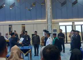 Jajaran Pejabat Pemko Pekanbaru Dirombak, 19 Nama Resmi Dilantik