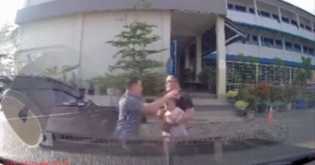 Polisi Segera Panggil Terlapor Kasus Pria Dianiaya Saat Gendong Bayi di Depan Sekolah As Shofa