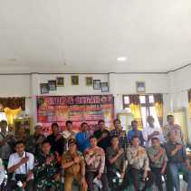 Pemerintah Desa Rantau Panjang dan Polsek Enok Sosialisasi  Dashboard Lancang Kuning untuk Cegah Karhutla