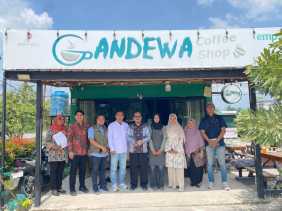 Monitoring Kunjungan Dinas Koperasi dan UMKM ke Gandewa Kopi Rantau Bais