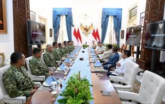 Presiden Prabowo Terima Pimpinan TNI, Perkuat Sinergi Pertahanan dan Percepat Pembangunan hingga Pelosok Negeri