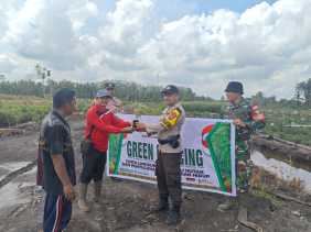 Dukung Program Green Policing, Tiga Pilar Desa Pulau Palas Gelar Kegiatan Bersama