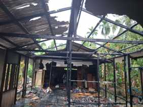 Api Mengamuk, Rumah di Kuala Sebatu Terbakar