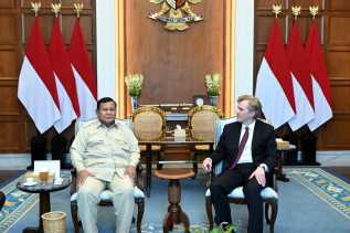 Presiden Prabowo Terima Wakil Menteri Perang AS Elbrigde Colby, Perkuat Kemitraan Strategis Indonesia-Amerika Serikat