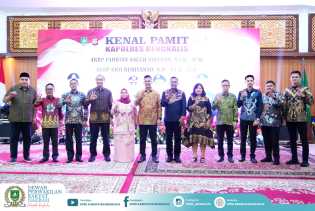 Ketua DPRD Bengkalis  Hadiri Kenal Pamit Kapolres Bengkalis, Tegaskan Pentingnya Sinergi
