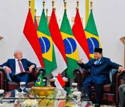 Pertemuan Tête-à-Tête, Presiden Prabowo dan Presiden Lula Bahas Penguatan Kemitraan Strategis Indonesia–Brasil