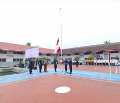Laksanakan Upacara Bendera, Lapas Tembilahan Khidmat Peringati HUT ke-81 RI