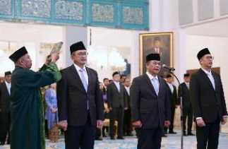 Enam Dubes LBBP RI Resmi Dilantik Presiden Prabowo di Istana Negara