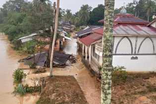 Sungai Subayang Meluap, Delapan Desa di Kampar Kiri Hulu Diterjang Banjir Bandang