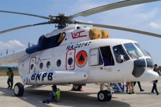 Karhutla Nihil dan Musim Hujan, Empat Heli Water Bombing Riau Ditarik ke Home Base