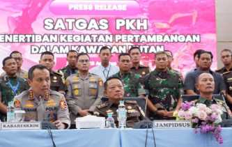 Satgas PKH Berhasil Kuasai Kembali 3,3 Juta Hektare Hutan Negara dari Perkebunan Ilegal