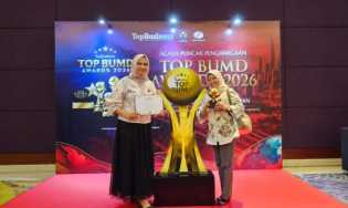 BPR Gemilang Raih Bintang 3 di TOP BUMD Awards 2026, Bukti Transformasi dan Tata Kelola Prima