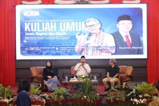Isi Kuliah Umum di Politeknik Agraria STPN, Rocky Gerung Ingin Taruna/i Pahami Tiga Konsep Pemaknaan Pengelolaan Tanah