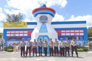 Manjakan Pemudik, Posyan Bengkalis Sediakan Servis Motor Gratis di Lintas Sumatera