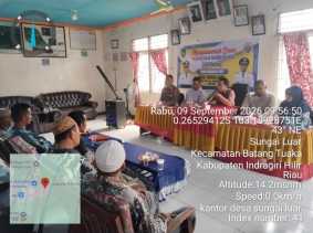Musyawarah Desa RKPDes Tahun 2027 Desa Sungai Luar Resmi Dibuka