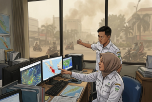 Hari Ini Sumatera Muncul 2.056 Hotspot, Sumsel 1.378 Titik, Riau 22