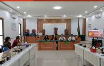 Pengadilan Negeri Tembilahan Gelar Sosialisasi Aplikasi E-Berpadu untuk Perkuat Sinergi Penegak Hukum di Inhil