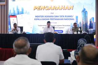Sebarkan Semangat Transformasi Layanan Pertanahan, Menteri Nusron: Untuk Memberikan Kepastian kepada Masyarakat