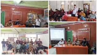 Pemerintah Desa Keritang Gelar Musyawarah Evaluasi dan Penetapan APBDesa 2026