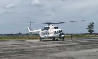 Tambah Kekuatan Atasi Karhutla, Helikopter Water Bombing Kembali Mendarat di Riau