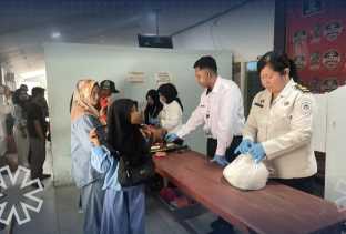Berikan Pelayanan Optimal, Lapas Tembilahan Laksanakan Kunjungan Warga Binaan Sesuai SOP