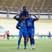 PSPS Pekanbaru Menggila, Hajar Sriwijaya FC 6-0 Tanpa Balas di Bekasi