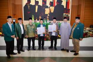 Kementerian ATR/BPN Gandeng Al Jam'iyatul Washliyah Percepat Sertipikasi Tanah Wakaf dan Aset Organisasi Keagamaan