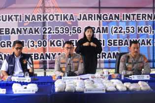 Polda Riau Musnahkan Narkoba Rp71,5 Miliar, Selamatkan 132.541 Jiwa
