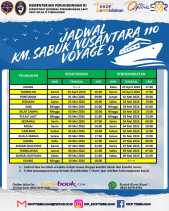 Jadwal dan Tarif KM. Sabuk Nusantara 110 Voyage 8