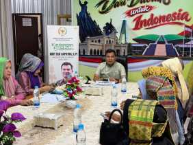 Menjelang Pengukuhan, Pengurus Siompu Kampar Riau Silaturahmi ke Kantor DPD RI Perwakilan Riau