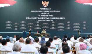 Pertama Kalinya, Periset Diundang dan Pamerkan Hasil Riset di Istana