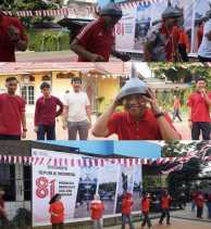 Semarak HUT ke-81 RI, KPPBC TMP C Tembilahan Perkuat Kebersamaan dan Persaudaraan