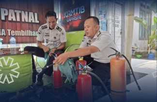 Lapas Tembilahan Siaga, Pemeriksaan APAR Secara Berkala sebagai Langkah Antisipasi Bahaya Kebakaran