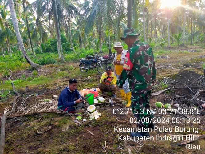 Serda Ahmad Feri Fahrudin Solisasiskan Sangsi Hukum Bagi Pembakar Lahan