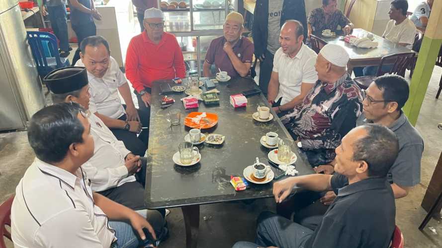 Kasat Intelkam Polres Inhil Gelar Silaturahmi dengan Tokoh Masyarakat Jelang Pelantikan Bupati dan Wakil Bupati