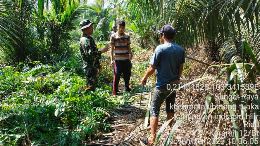 Serka Hepi Harap Partisipasi Warga  Mencegah Karhutlah Secara Terpadu