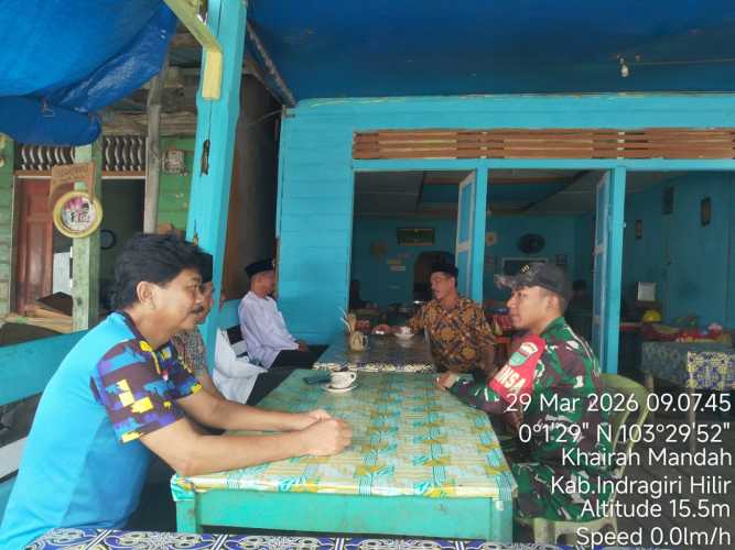 Babinsa Koramil 08/Mandah Bangun Kedekatan dengan Warga, Perluas Jaringan Mitra Binter