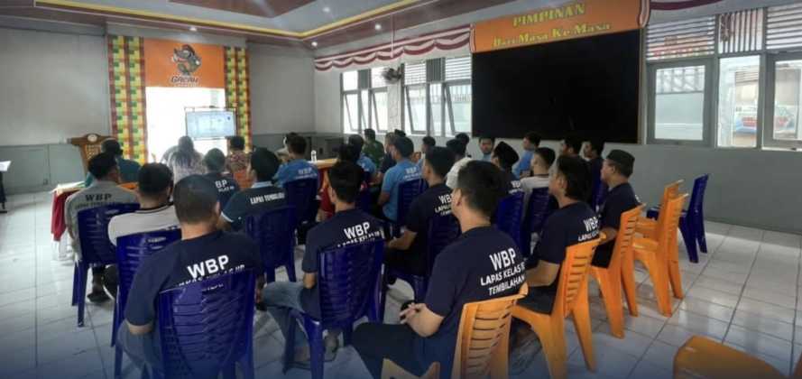 Dukung Pemenuhan Hak Integrasi, Lapas Tembilahan Gelar Sidang TPP bagi Warga Binaan