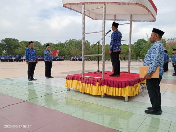 Wakil Bupati Rokan Hilir Jhony Charles Pimpin Apel dan Lakukan Sejumlah Kunjungan Kerja