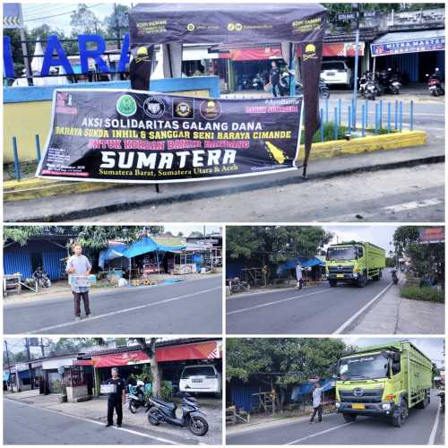 Baraya Sunda Inhil dan Sanggar Baraya Cimande Galang Dana untuk Korban Banjir Bandang Sumatera