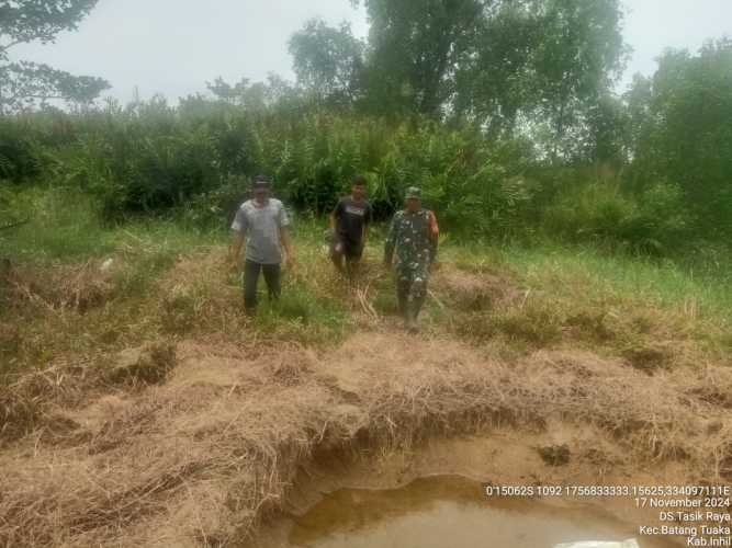 Koptu Sihabuddin Secara Kontinu Lakukan Patroli Wilayah