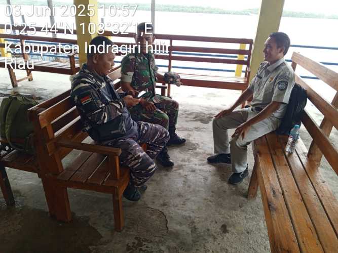 Babinsa Bersama Stakeholder Pelabuhan Siapkan Keamanan Jelang Arus Mudik Lebaran Idul Adha 1446 H
