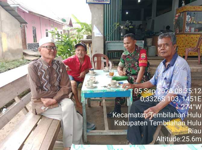 Serda Ronal Manalu Gencarkan Komsos dengan Warga Atasi Situasi Ekonomi yang Sangat Anjlok