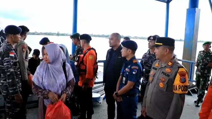 Lonjakan Arus Balik Lebaran 2025 di Pelabuhan Tembilahan, Penumpang Dominan Tuju Kepri
